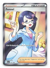 Fennel 162/086 Black Bolt Holo Ultra Rare Pokemon Card NM