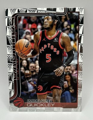 2025-26 Topps NBA Flagship - Immanuel Quickley Tip Off #32 Toronto Raptors