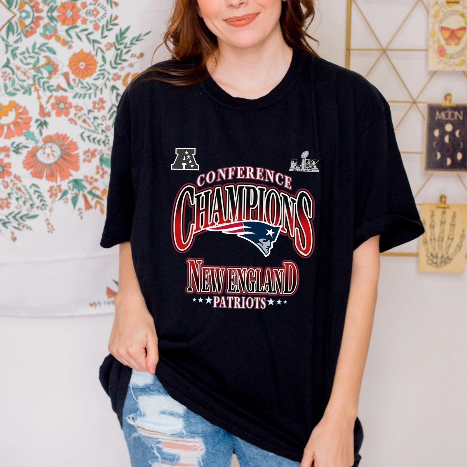 AFC Conference Champions New England Patriots T-Shirt
