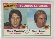 1977 Topps League Leaders Mark Moseley Toni Linhart #4 2h4