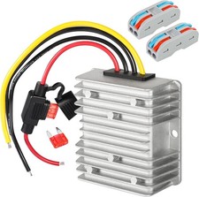 DC 24V 36V 48V to DC 12V 10A 120W Converter Voltage Reducer Regulator Waterproof