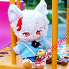 20cm Genshin Impact Kaedehara Kazuha Dress up Plush Doll Anime Cosplay Toy Gifts