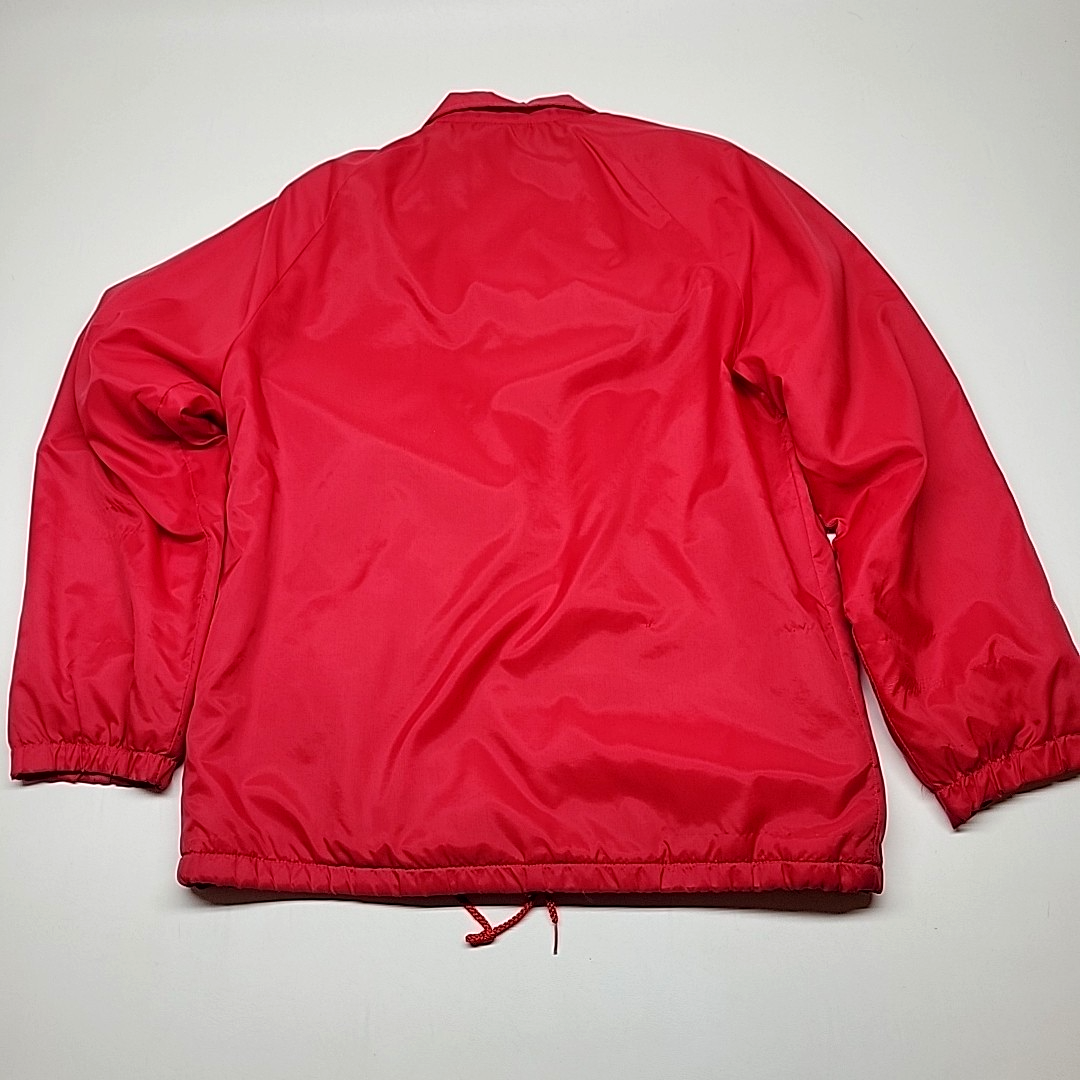Vintage 1980s Insulated Nylon Jacket Men's Small/Medium Red