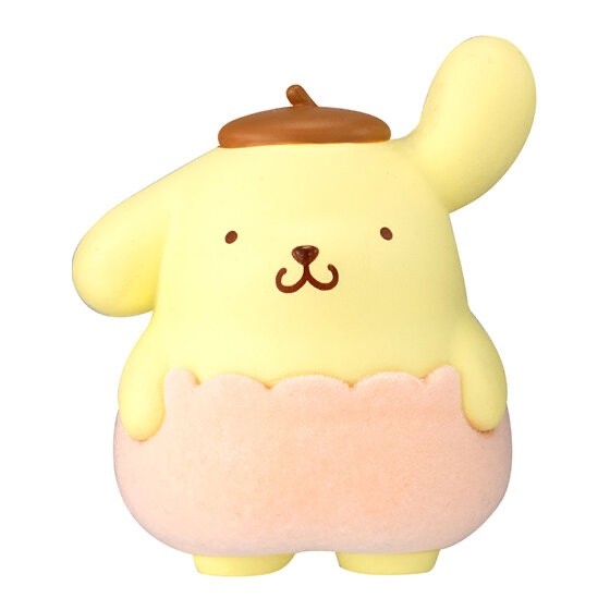 Sanrio Flocked Fuzzy Pumpkin Puffy Pants Figure Bandai Gachapon