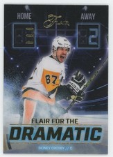 2025-26 Upper Deck Flair Flair For The Dramatic Sidney Crosby FTD-12