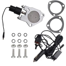 3'' Electric Exhaust Valve Control Motor w/ Manual Switch Kit