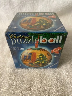 Ravensburger 3D Christmas Puzzle Ball NEW Christmas Tree cat presents