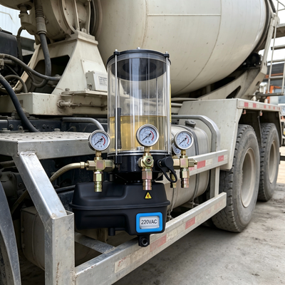 #ad 220V Electric Grease Pump 25Mpa 1.8cc min per Outlet for Excavator Concrete M $350.00