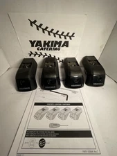 Yakima TimberLine Roof Rack Raised Rail Towers with hexkey & paperwork (3460)
