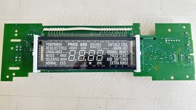 OEM Whirlpool W11113310 Washer Display Control Board UI Panel Tested Working