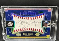 Tony Gwynn 2003 Upper Deck Sweet Spot Signatures Auto /25 #TG-AU SD Padres