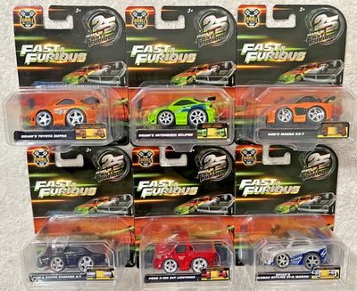 JADA FAST & FURIOUS SMALL BLOCKS SET OF 6 1:43 **NEW** | eBay