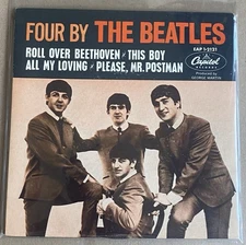 The Beatles – Four By The Beatles Eap 1-2121 Scranton Pressing
