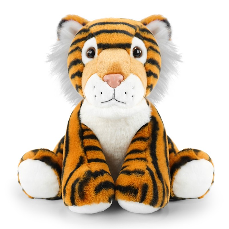 12'' Tiger Plush Toy Stuffed Animal Interactive Cute Jungle Animal Childs Gift