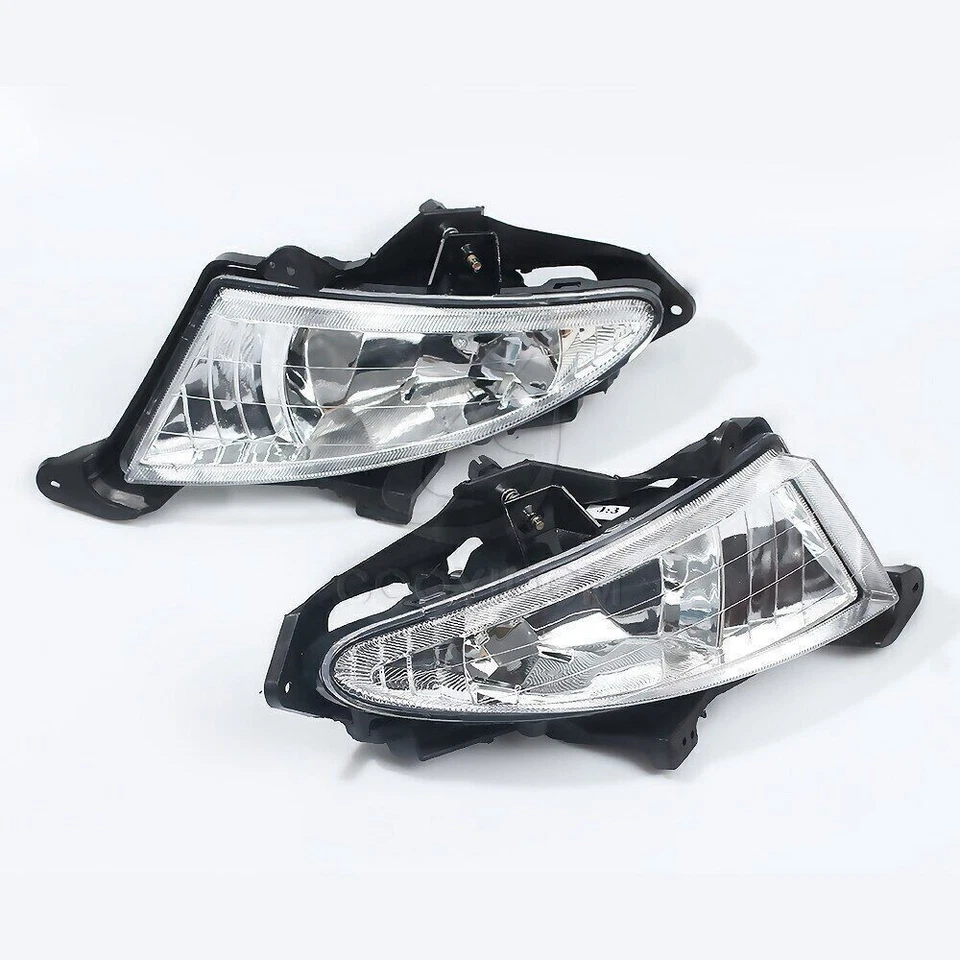 Pair DRL Fog Lights Daytime Running light For Hyundai Elantra 2007-2011 Foto 2 de 4