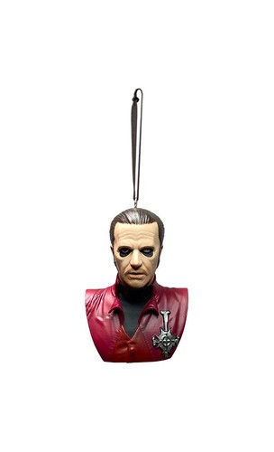 Adorno coleccionable copia cardinal fantasma horrores navideños - Imagen 2 de 4