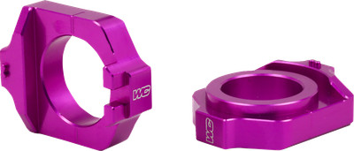 Works Connection 17-P221 Elite Axle Block Kit Honda CRF250R CRF450R Purple
