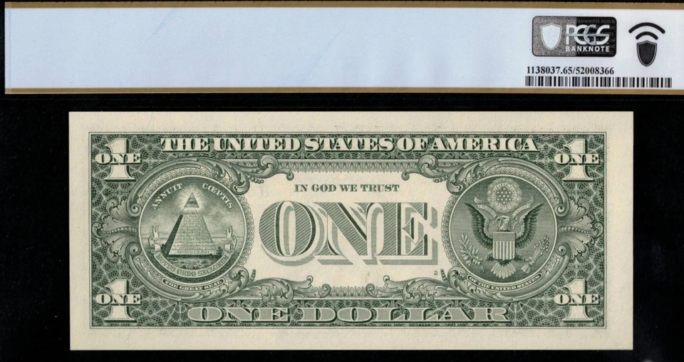 2009 $1 FRN B0000300B P.C.G.S #65PPQ - Image 2 of 3