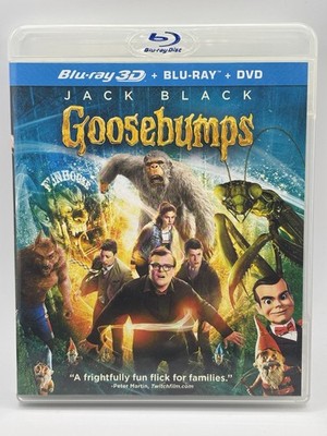 Goodebumps Jack Black Blu Ray 3d
