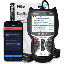 Innova 5210 Obd2 Scanner Engine Code Reader Battery Tester Live Data Oil..
