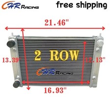 Alu Radiator For 1982-1992 VW Golf GTI MK2 Scirocco Corrado Jetta 1.6 1.8 16V MT
