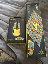 Razer Cobra Pokémon Edition Wired Gaming Mouse AND Gigantus V2 Mat/Pad New Set