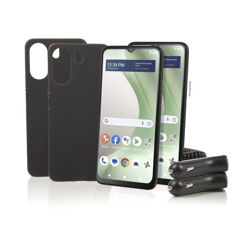 Tracfone BLU View 5 + 1500 MIN/1500 Text/1500MB Annual Plan (2-Pack Bundle) - Picture 1 of 14