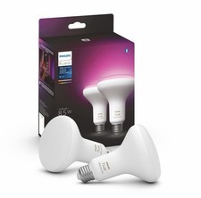 Philips Hue White and Color Ambiance BR30 2-P...