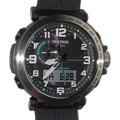 CASIO PRG601  WATCH PROTREK MEN'S WRIST WATCH SOLAR TRIPLE SENSOR.