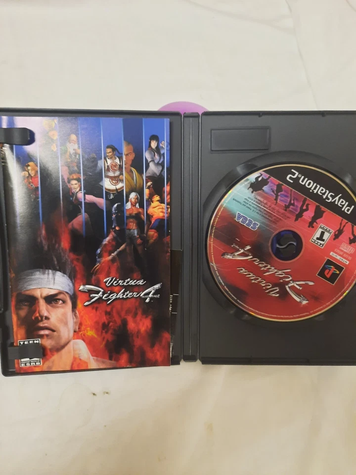 Virtua Fighter 4 Sony Playstation 2 2002 Complete with Manual - Image 2 of 3