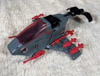 1987 Hasbro G.I. Joe Cobra Sea Ray Vehicle Near Complete VGUC Missiles