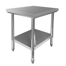 24 x 30 x 32 Inch Commercial Stainless Steel Work Table  Workstation Worktable