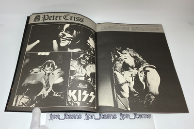 KISS First JAPAN TOUR 1977 PROGRAM Book Vintage Booklet Pamphlet