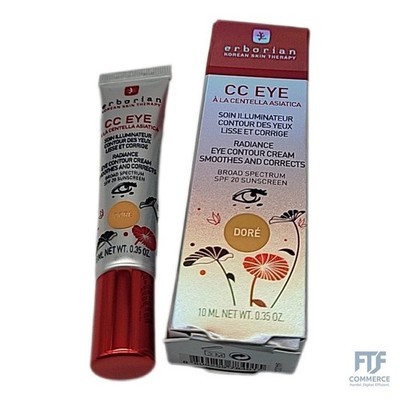 Erborian CC Eye Cream - Getönte Augencreme hellt auf und spendet Feuchtigkeit mi