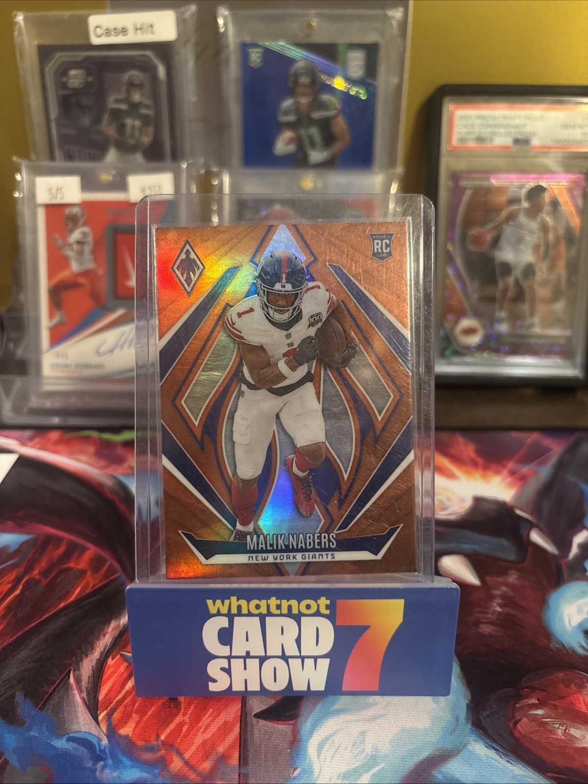 2024 Panini Phoenix - Rookies Malik Nabers #221 Orange (RC)