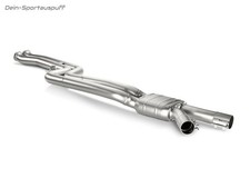 Akrapovic Titan Vorschalldämpfer +Nach-Kat-Soundrohr BMW 4er M4 F82 Coupe F83