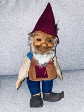 14 Steiff "Gucki" Dwarf All Original With Tag Hat Vintage Antique Doll Germany