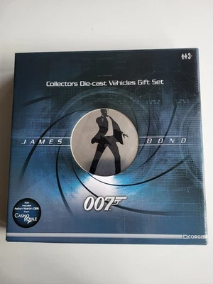 BRAND NEW Corgi TY99135 James Bond Film Cannister 8 Piece Gift Set 2009 Edition. - Image 1 of 4