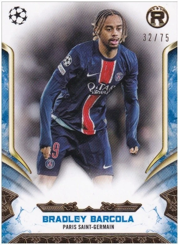 2024-25 Topps Reverence Uefa Club Competitions - Bradley Barcola