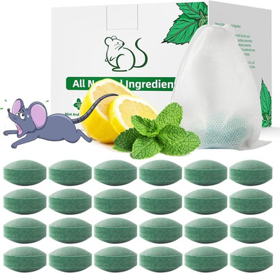 #ad #ad Mouse Rodent Repellent 24 Pack Peppermint Oil for Mice Mouse Rats Squirrel $35.00