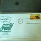 USA 8c Rural America Angus Cattle First Day of Issue Cover FDI 1973