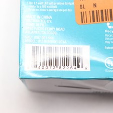 3-Pk EcoSmart LED Vintage Edison Light Bulb Blunt Tip 6.5W/100W 120V