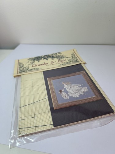 Lavender & Lace Victorian Designs Cross Stitch Pattern Angel of Mercy NEW - Picture 3 of 4