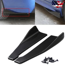 Car Skirt Rocker Splitters Winglet Wings Canard Diffuser Spoiler Universal