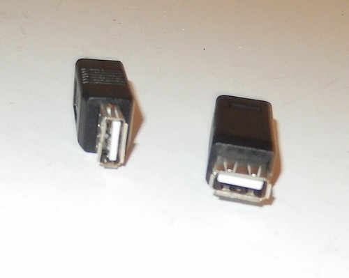 Electop 2 Pack USB 2.0 A Female to USB Female Adapter Converter - Picture 3 of 3