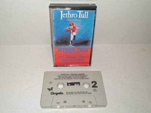vintage rock & Roll Music Jethro Tull Original Masters Cassette tape - Picture 3 of 5