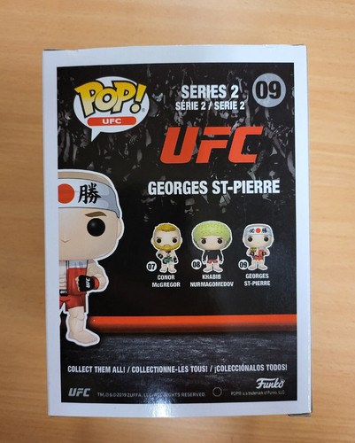 GEORGES ST-PIERRE #09 Funko POP! Vinyl UFC Series 2 Figure - Imagen 3 de 10