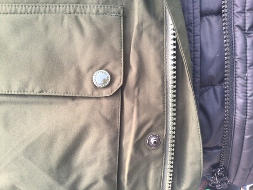 Men’s Barbour International Lane Waterproof Jacket Sage Size Large - Picture 4 of 6