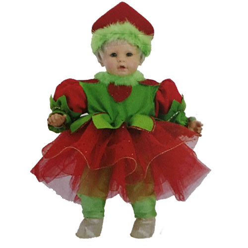 costume piccola fragolina bambina neonata 9 mesi vestito carnevale | eBay