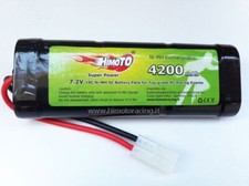 Himoto  - Batteria NiMh 4200 mAh 7.2V Connettore Tamiya Grande